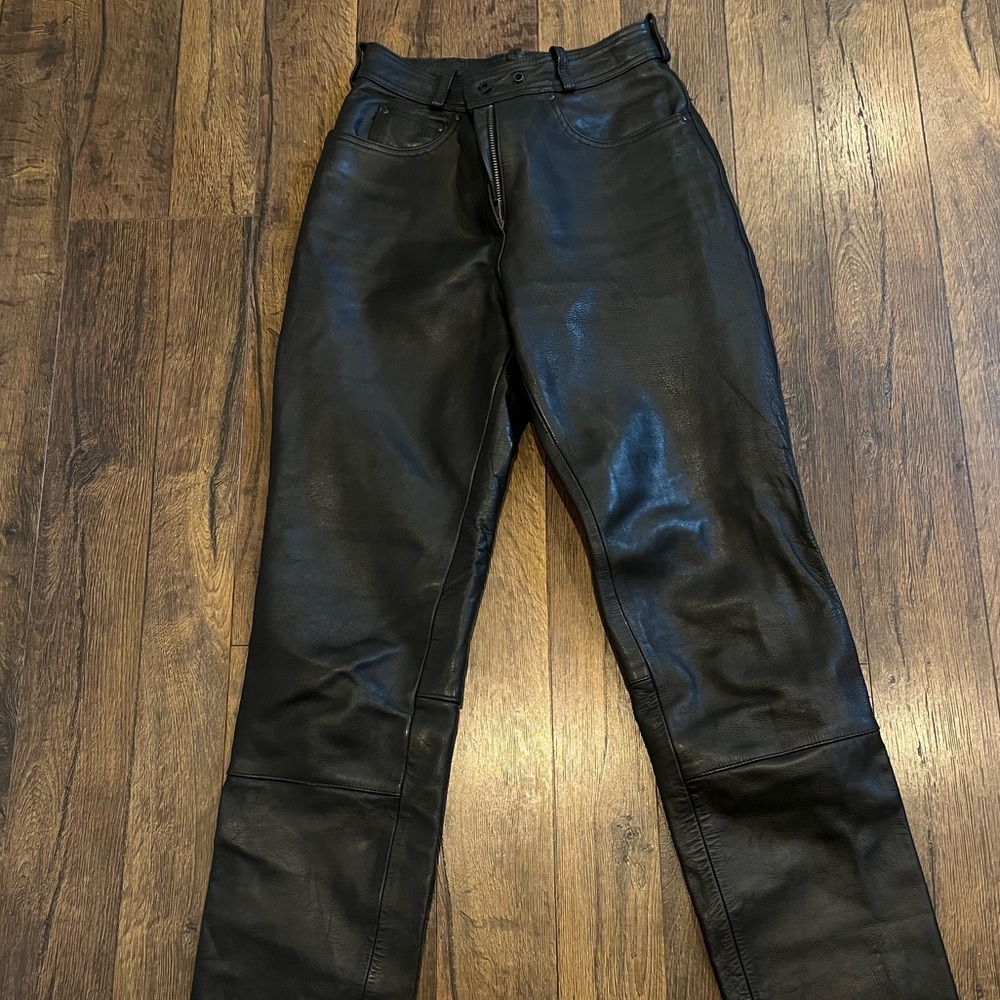 EXELL by Louis leather pants